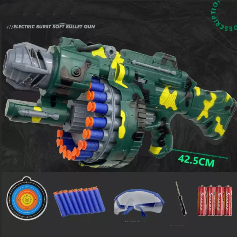 Sci-Fi Electric Nerf Gatling Gun
