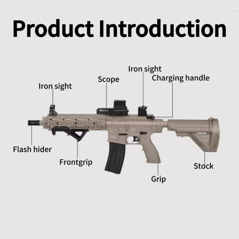 Sembylon HK416D Automatic Gel Blaster Rifle