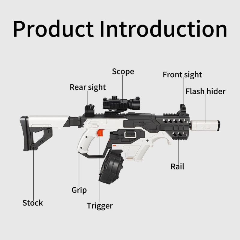 Sembylon Kriss Vector Gel Blaster SMG With Drum Mag