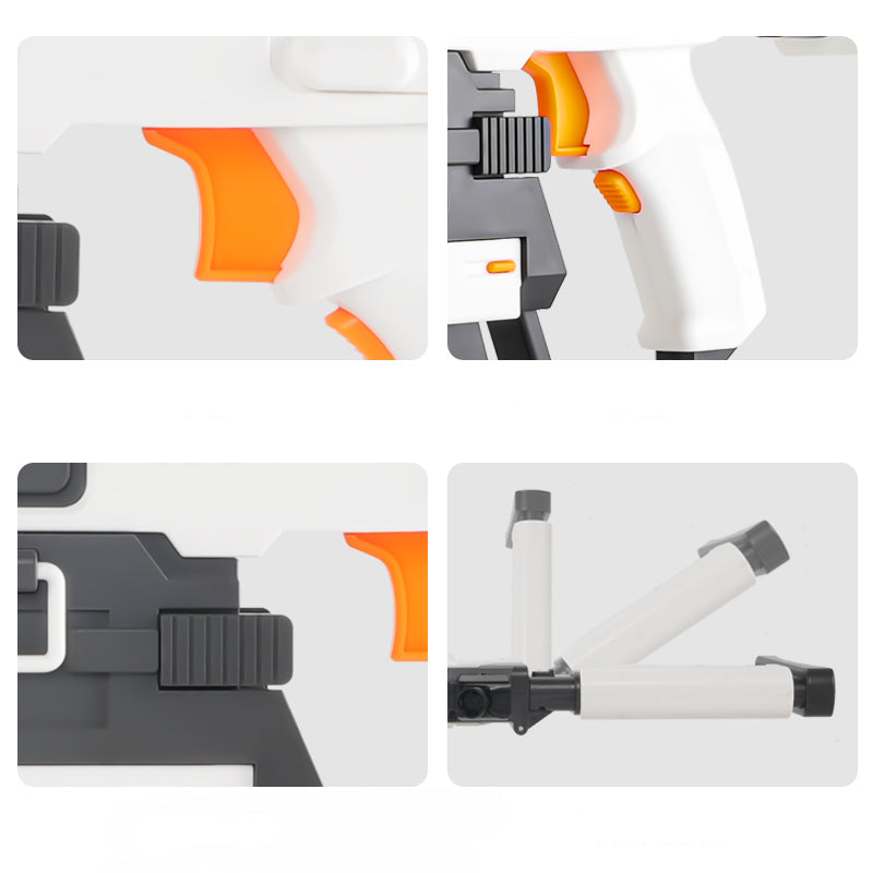 Sembylon Kriss Vector White Nerf SMG