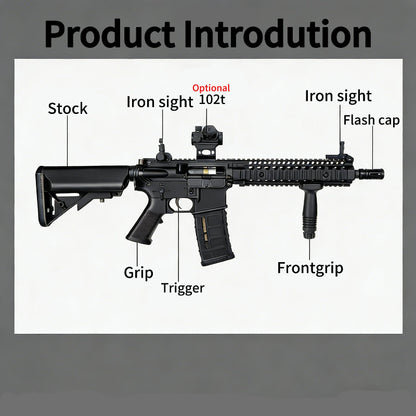 Sijun V2.5 MK18 Gel Blaster Rifle