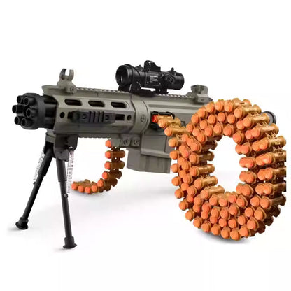 Snow Leopard M416 Nerf Gatling gun