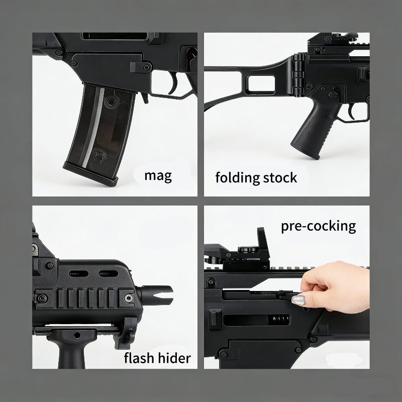 TG G36C Black Gel Blaster Rifle 250FPS