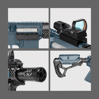 TG V2 Carbon Fiber F4 Gel Blaster assault rifle