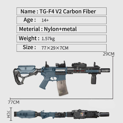 TG V2 Carbon Fiber F4 Gel Blaster