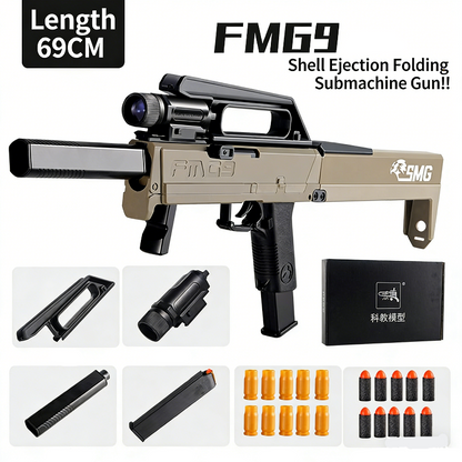 TZ FMG9 Nerf SMG Folding Soft Bullet Gun