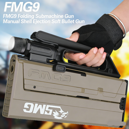 TZ FMG9 Nerf SMG Folding Soft Bullet Gun
