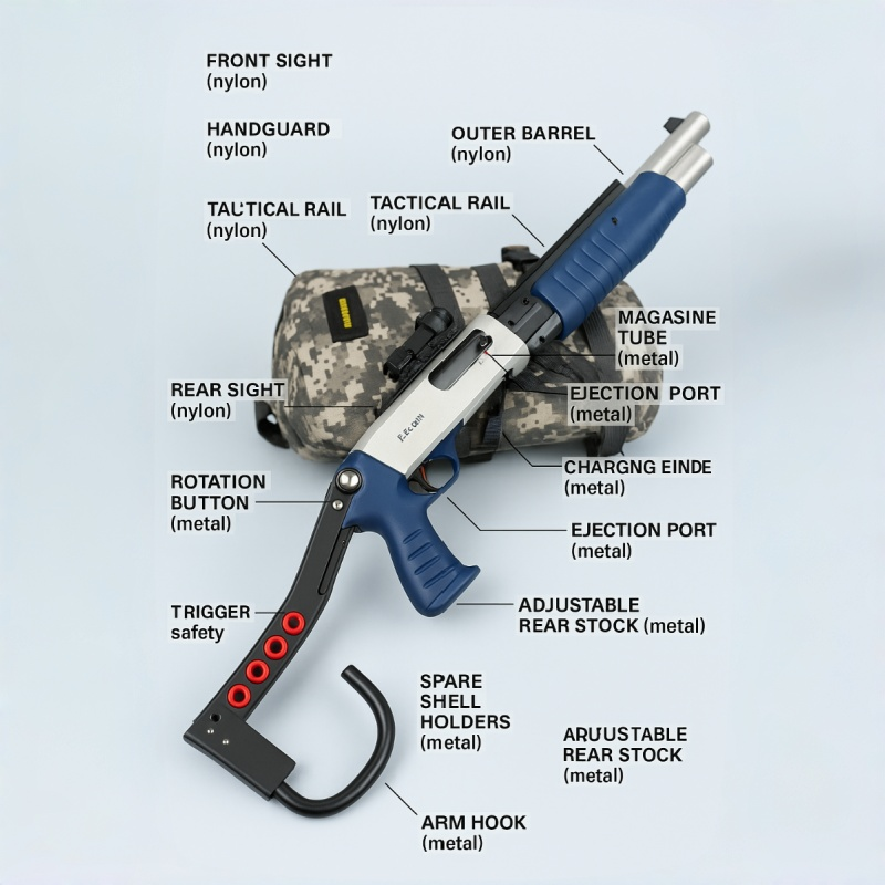 UDL SPAS-12 Pump Action Nerf shotgun