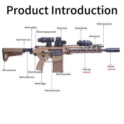 UDL XM7 Rifle Gel Blaster With MOSFET