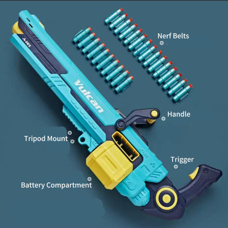 Vulcan Fully Automatic Nerf Machine Gun