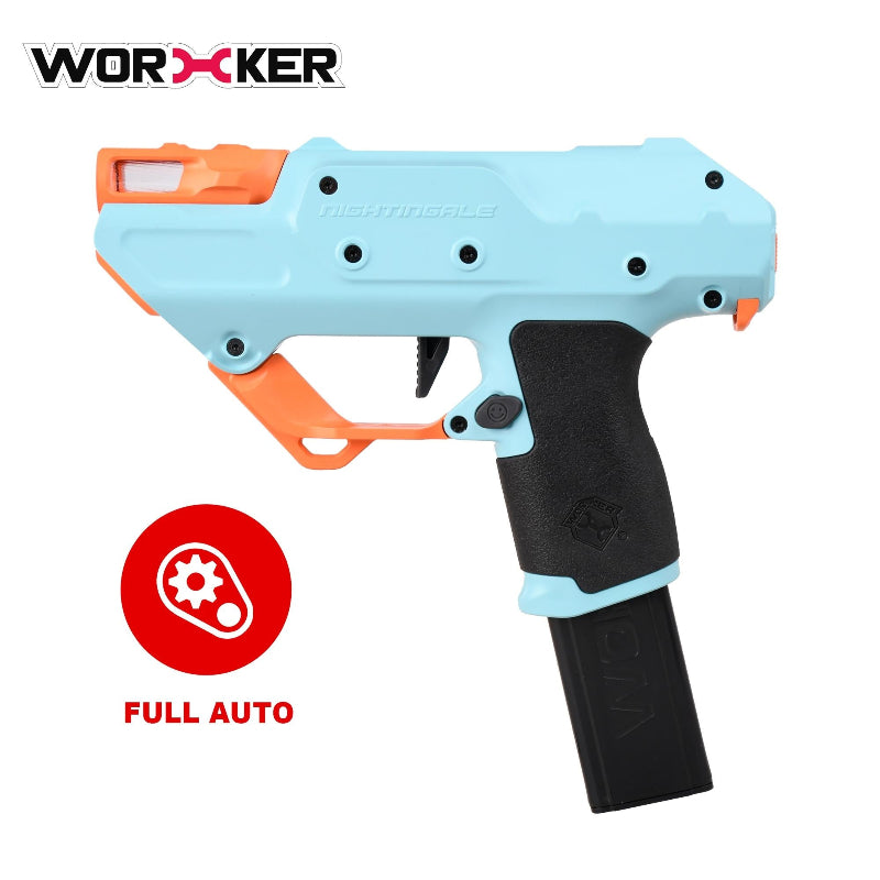 WORKER Nightingale Nerf Pistol Flywheel Blaster