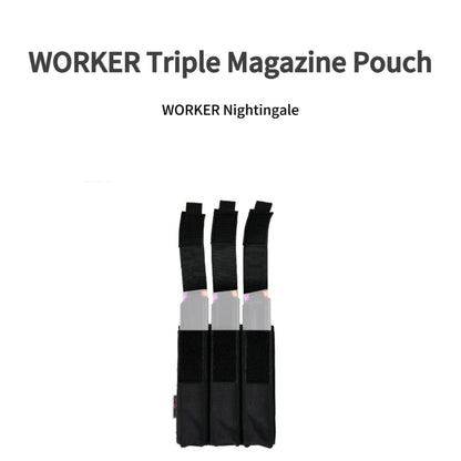 WORKER Triple Magazine Pouch For Nightingale