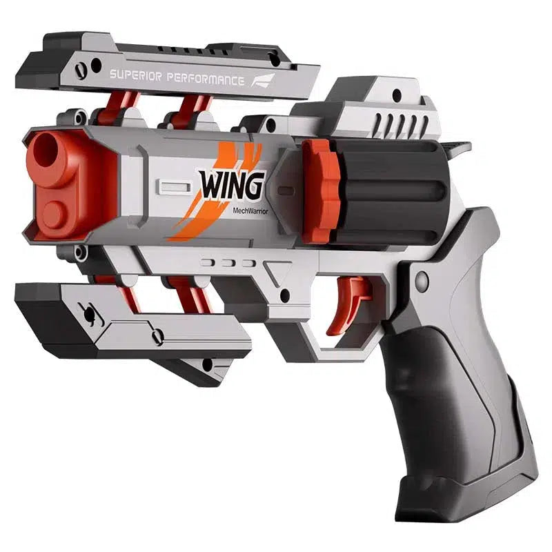 Wing Mechwarrior Nerf Revolver Deformation Burst Blaster