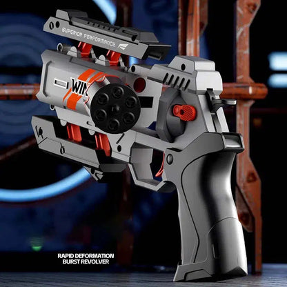 Wing Mechwarrior Nerf Revolver Deformation Burst Blaster