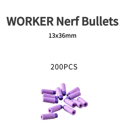 Worker 13x36mm Short Darts Nerf Bullets