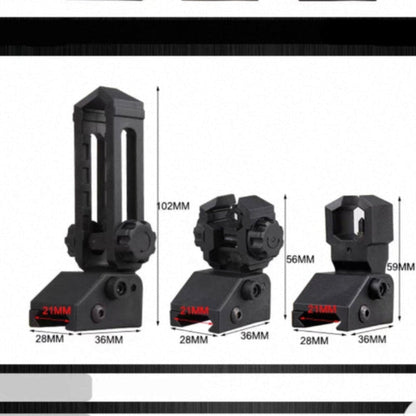Worker 21MM Foldable Iron Sight Mods Attachment