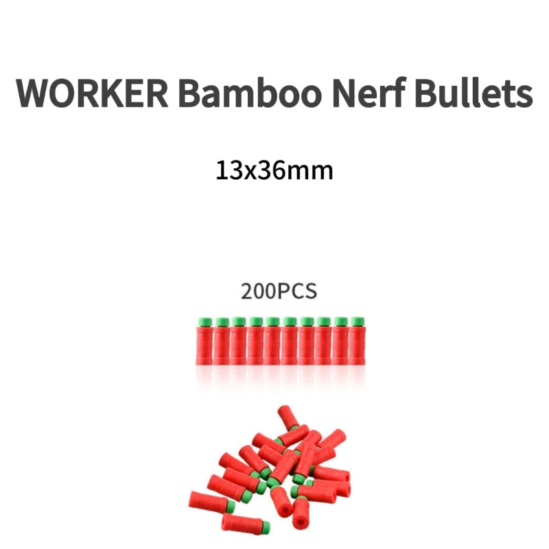 Worker Three Rings Bamboo Nerf Bullets