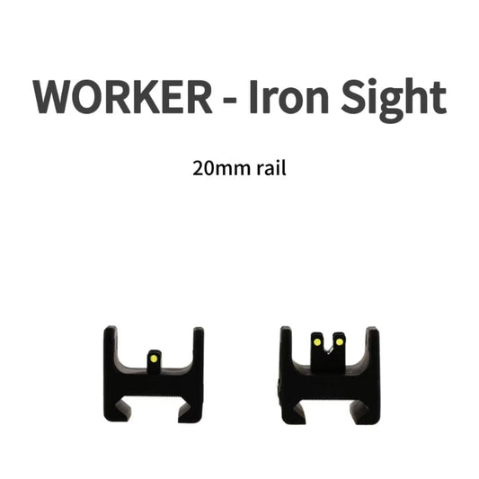 Worker Fiber Optic Iron Sights