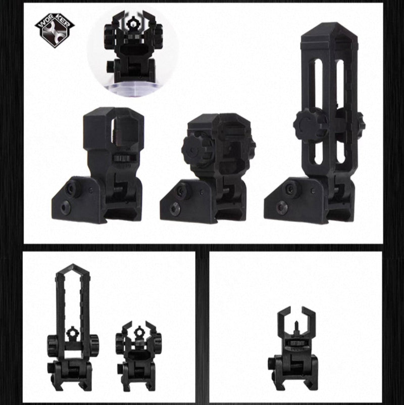 Worker 21MM Foldable Iron Sight Mods Attachment