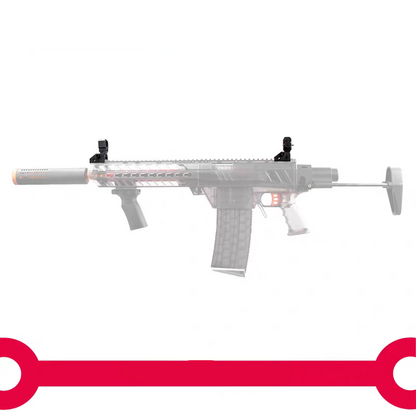 Worker 21MM Foldable Iron Sight Mods Attachment