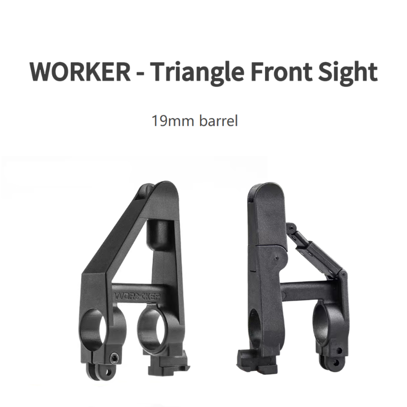 Worker Triangle Front Sights On 19MM Barrel