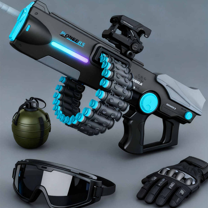 XH Sci-Fi Belt Fed Nerf Machine Gun