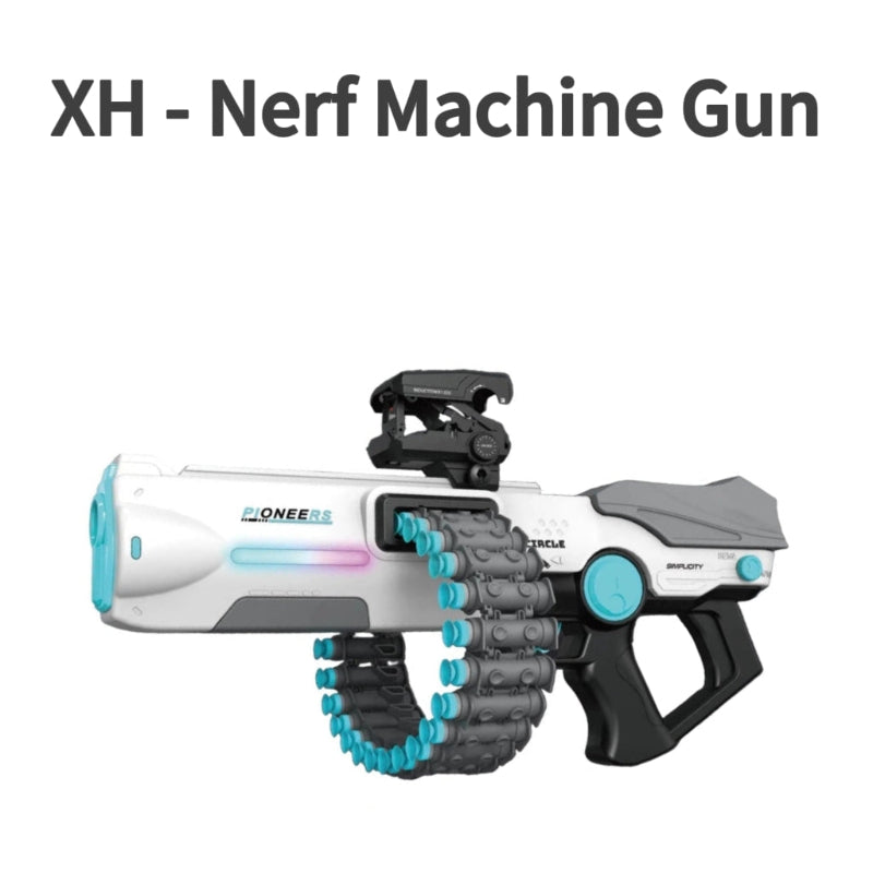 XH Sci-Fi Belt Fed Nerf Machine Gun