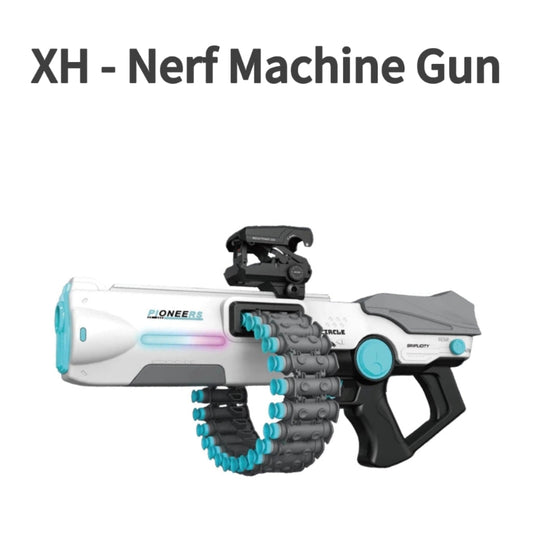 XH Sci-Fi Belt Fed Nerf Machine Gun