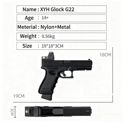 XYH G22 Gel Blaster Pistol With 6.0 Mosfet