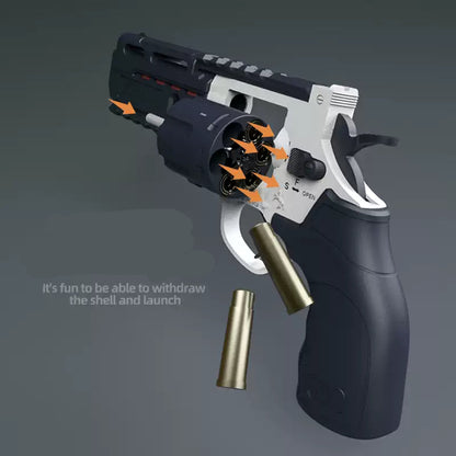 XYL BRODAX44 Nerf Revolver Foam Dart Blaster