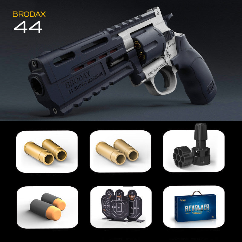 XYL BRODAX44 Nerf Revolver Foam Dart Blaster