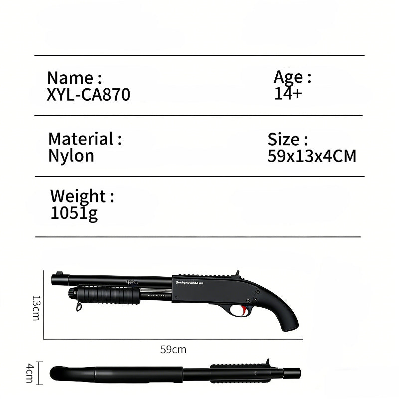 XYL CA870 Pump Action Toy Shotgun