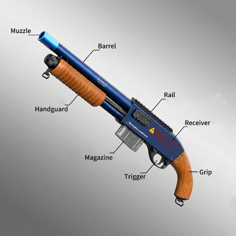 XYL CA870 Pump Action Toy Shotgun