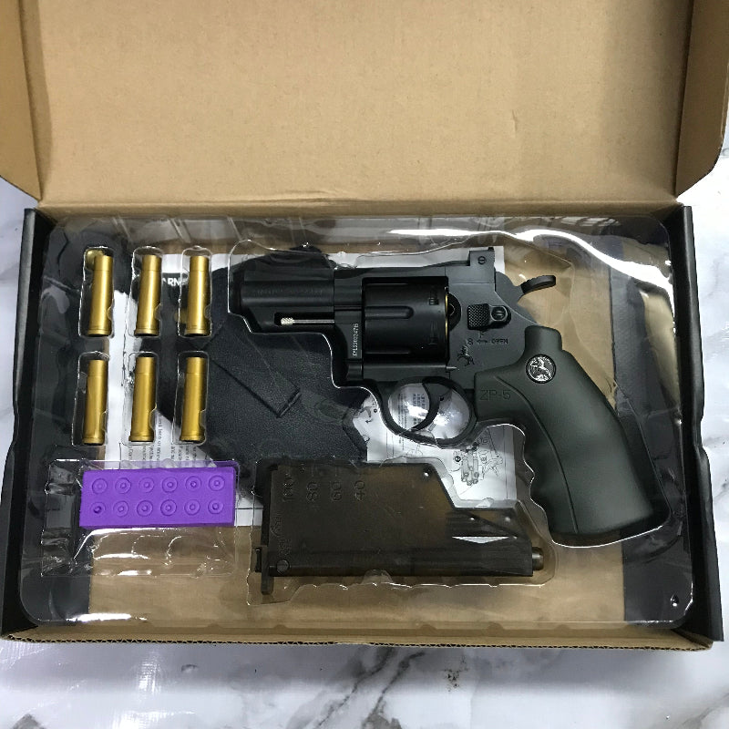 XYL ZP-5/357 Single Shot Toy Revolver With Holster
