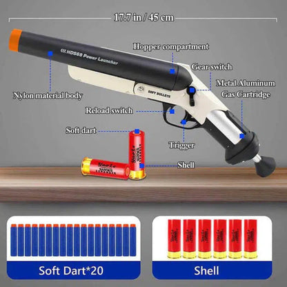 YL HDS68 Double Barrel Nerf Shotgun