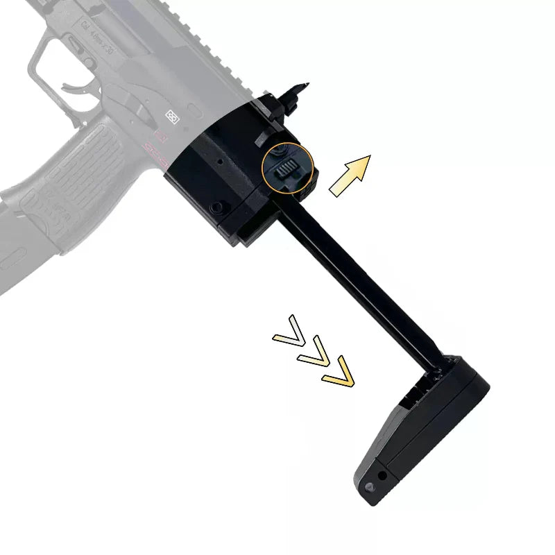 ZB MP7 Electric SMG Gel Blaster Gun