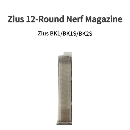 Zius 12‑Round Short Dart Nerf Magazine