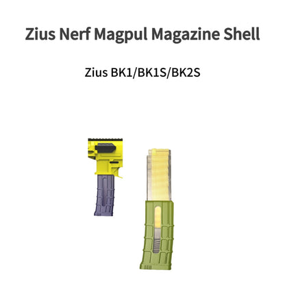 Zius BK Magpul Nerf Magazine Shell