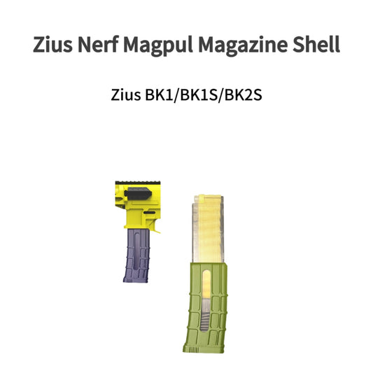 Zius BK Magpul Nerf Magazine Shell