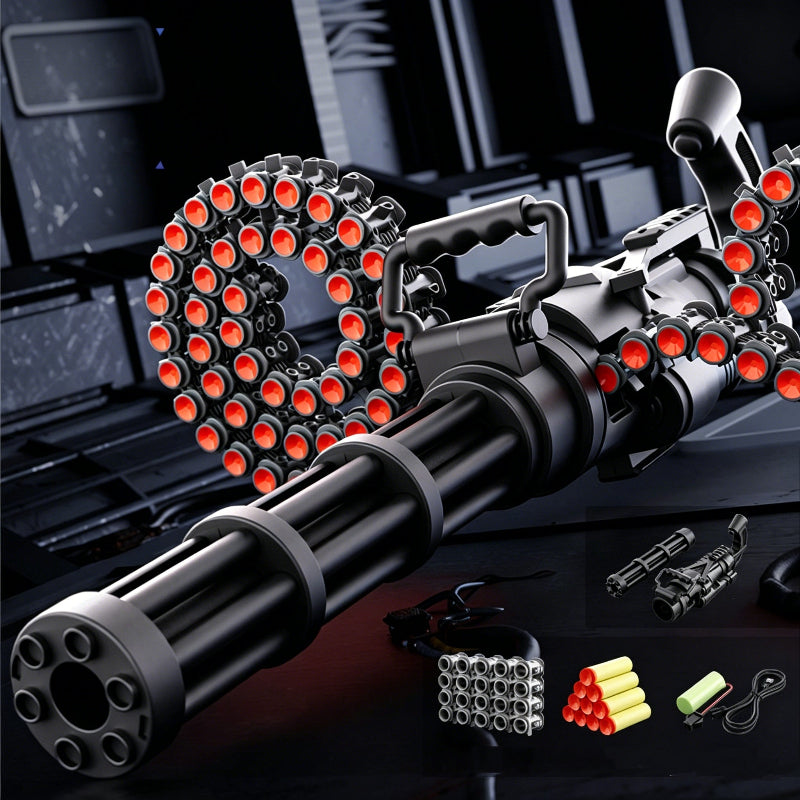 Full Auto Minigun Electric Nerf Gatling Gun