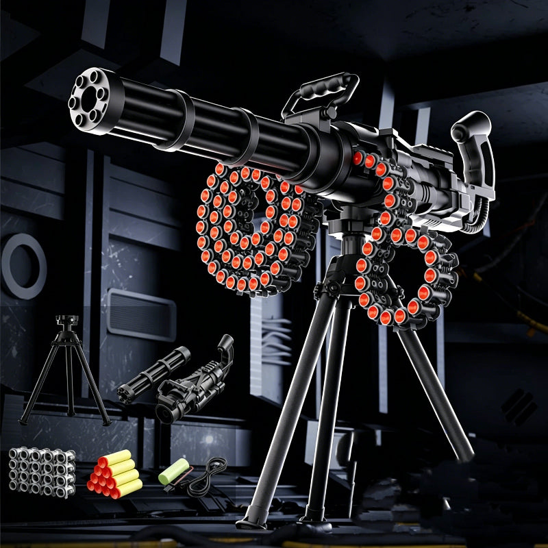 Full Auto Minigun Electric Nerf Gatling Gun