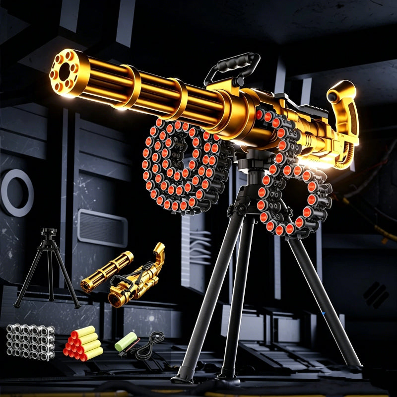 Full Auto Minigun Electric Nerf Gatling Gun