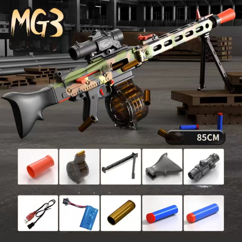 MG3 LMG Nerf Blaster Machine Gun