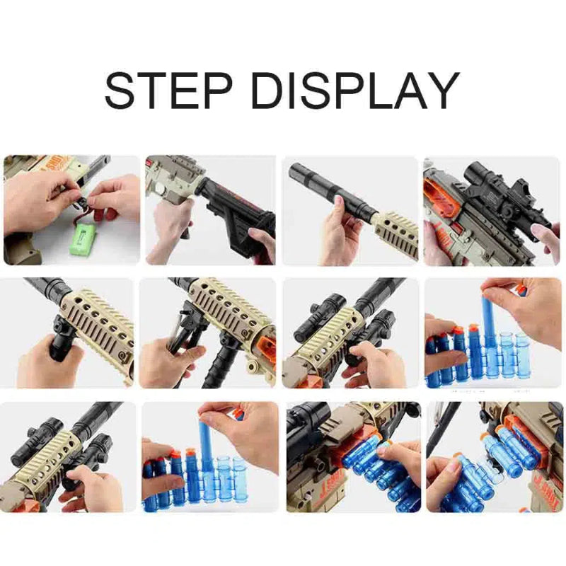 JF M2 Belt Fed Nerf Machine Gun