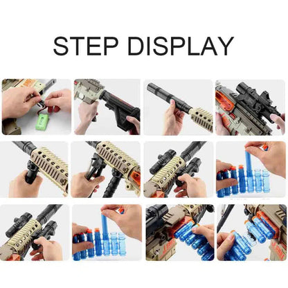 JF M2 Belt Fed Nerf Machine Gun