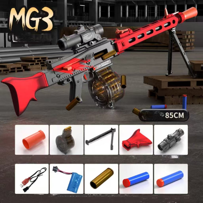 MG3 LMG Nerf Blaster Machine Gun