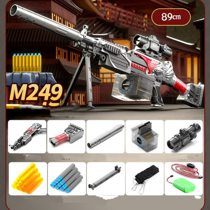 Dragon Shell-Ejecting M249 Nerf Machine Gun